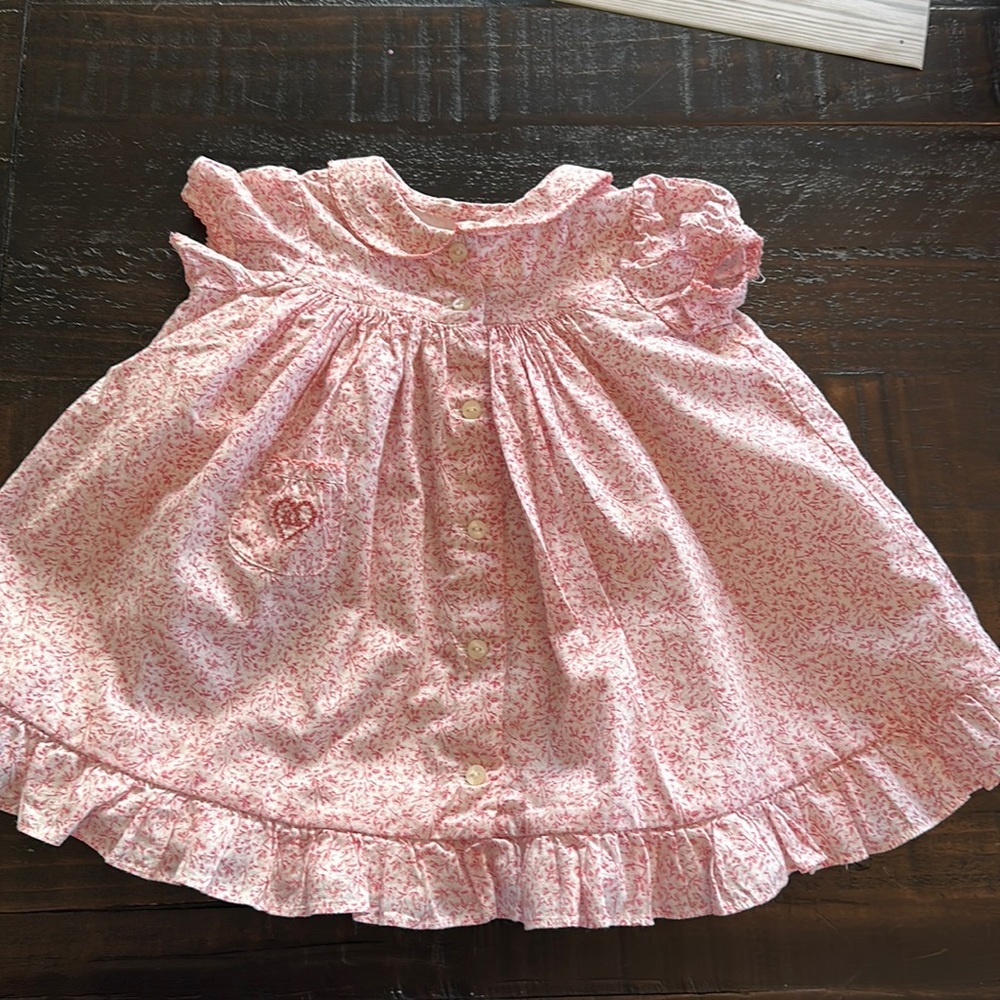 Lined Ruffled Ralph Lauren Dress